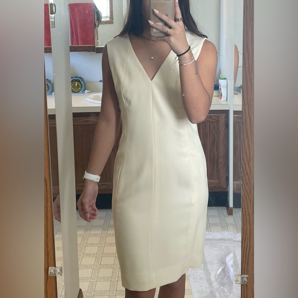 Akris white dress